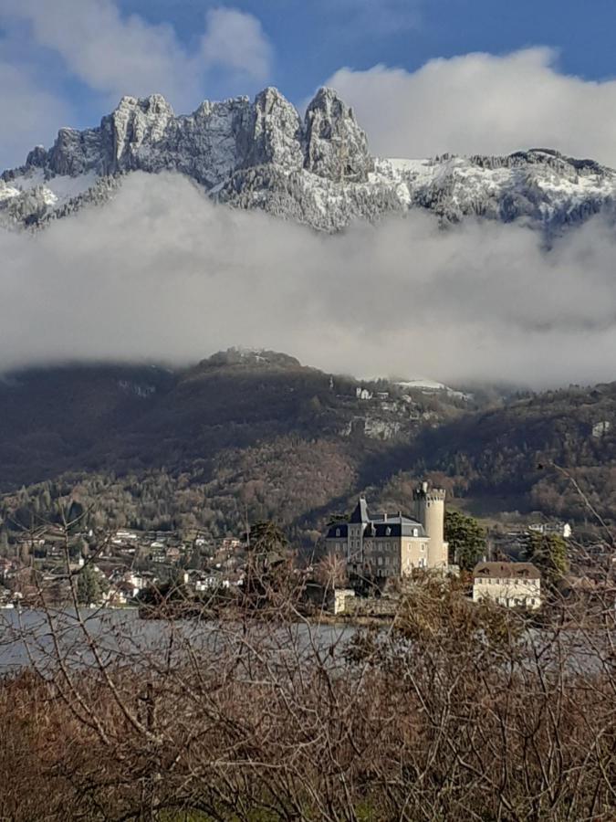 Apartamento La Carte Postale Duingt Exterior foto