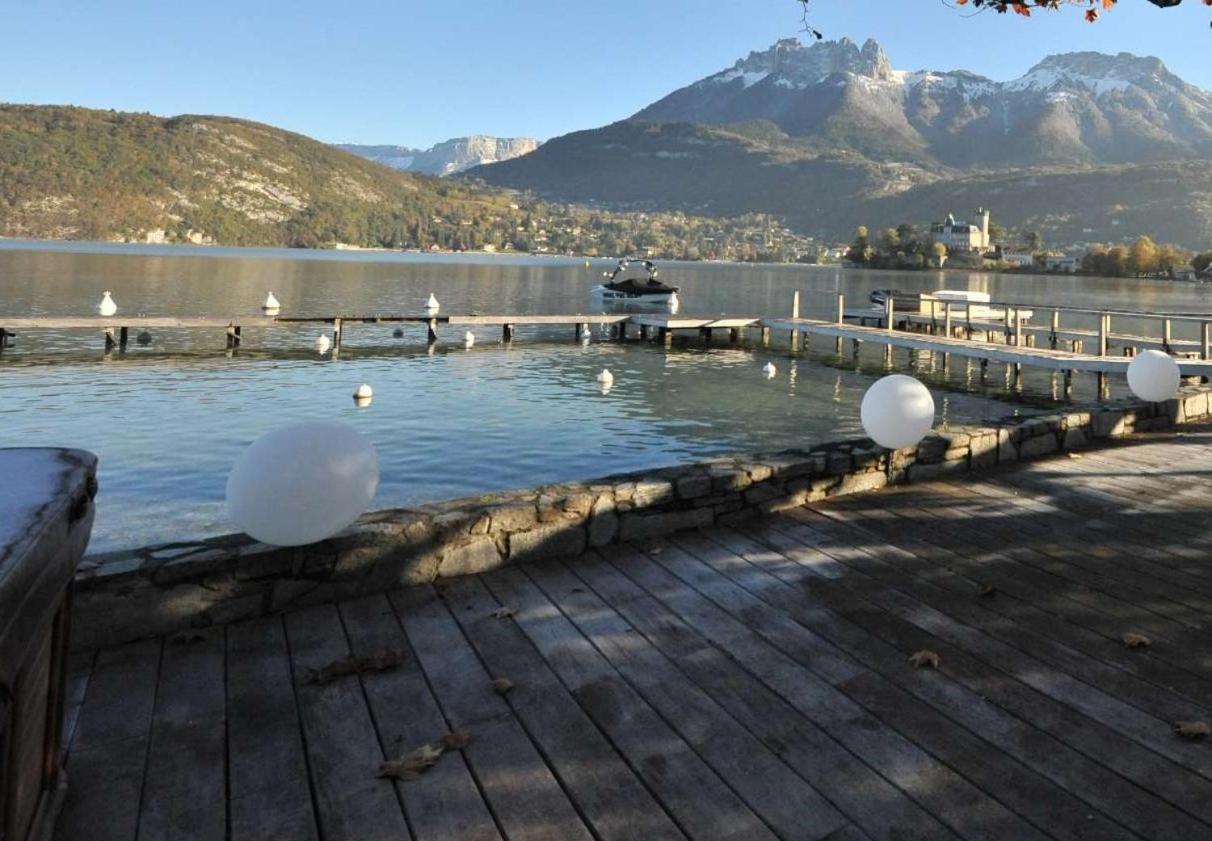 Apartamento La Carte Postale Duingt Exterior foto